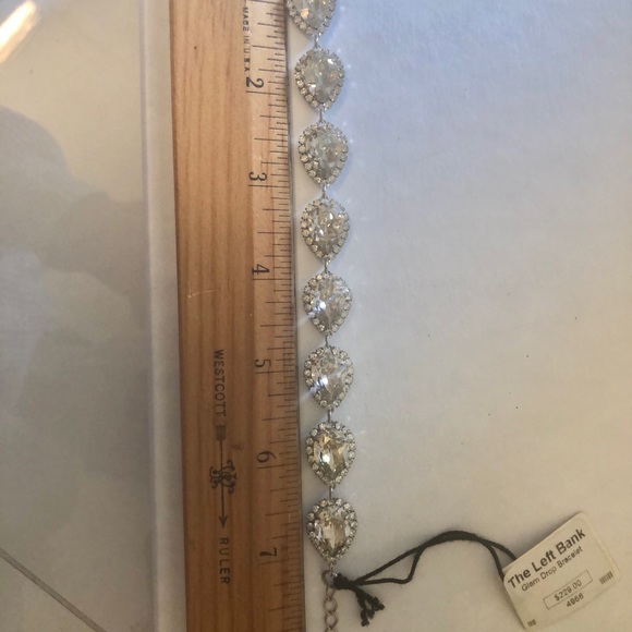 Swarovski crystal teardrop bracelet - Picture 5 of 5